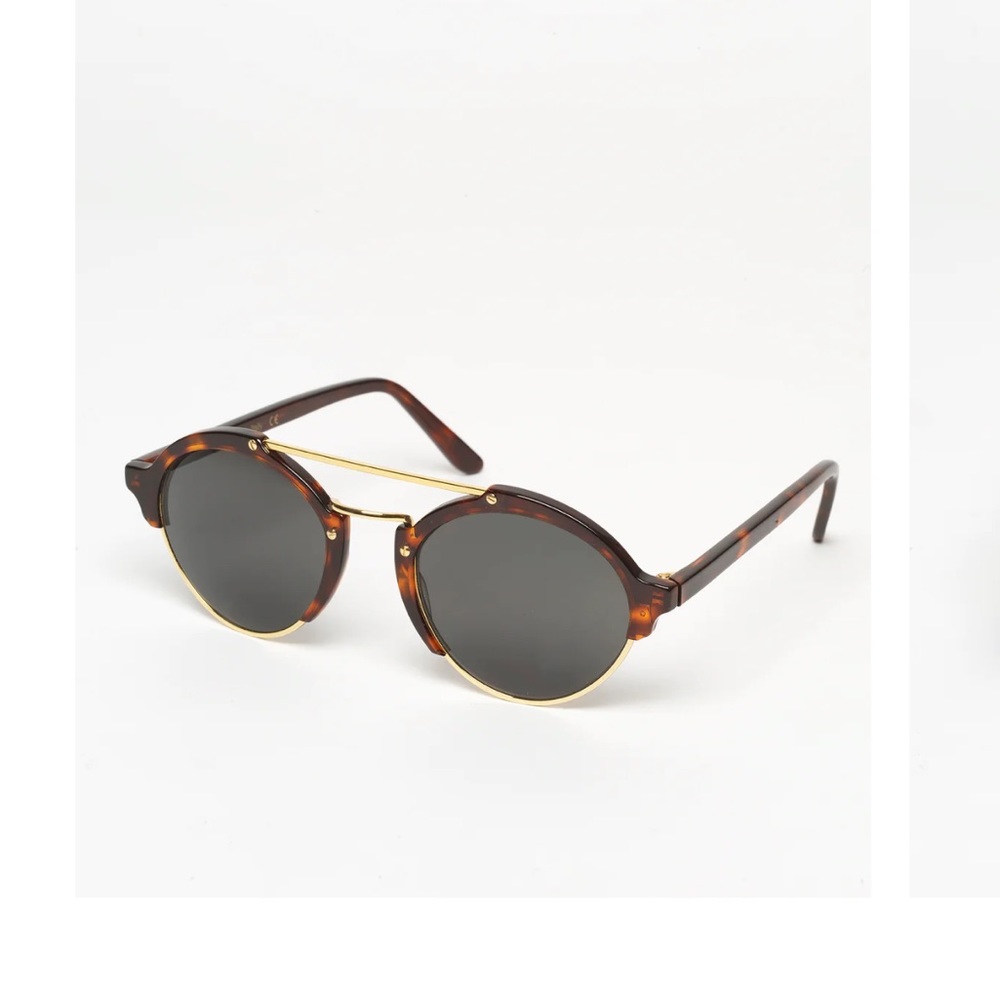 Illesteva Milan II gold and tortoise shell glasses